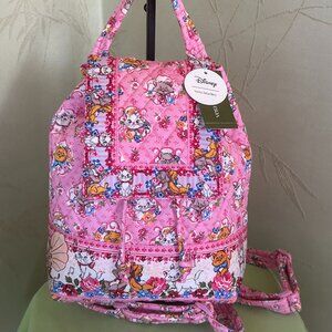 VERA BRADLEY X DISNEY | Bags | Vera Bradley Disney Aristocats Drawstring  Backpacknwt Cats | Poshmark